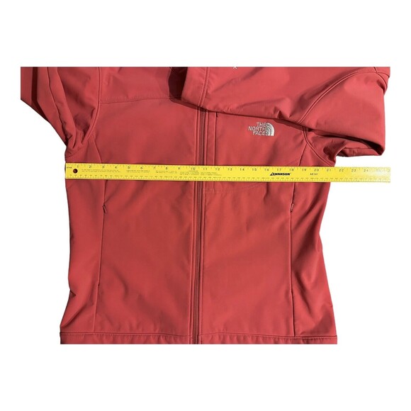 The North Face Women Sz L Apex Bionic Jacket Pink Fleece Lining Soft Shell - Picture 12 of 16
